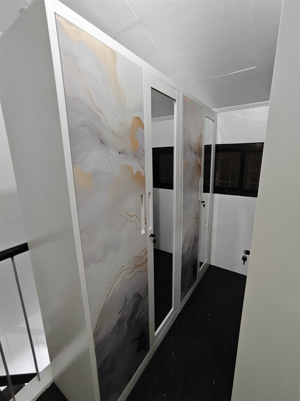 OneByte cabinet at a customer's home — photo 3