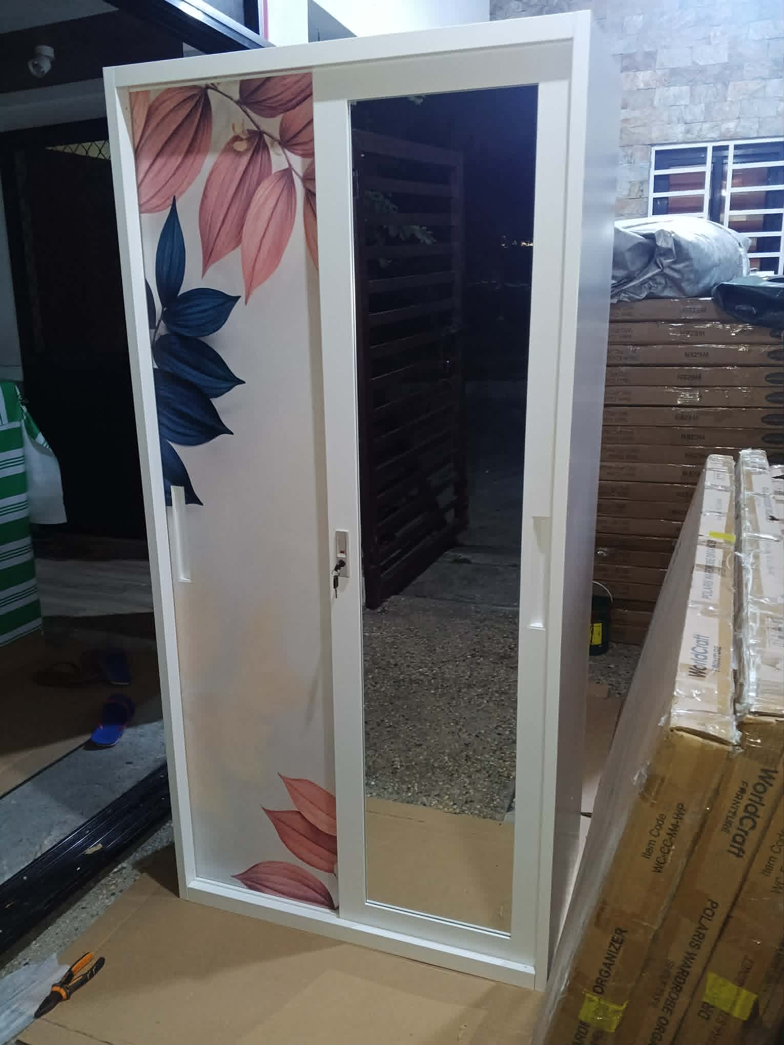 Wardrobe with Shelves — Print Pink — photo 1