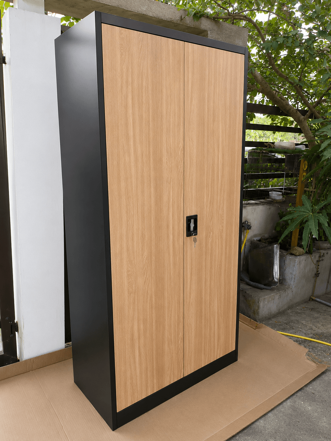 Wardrobe with Shelves — Woodgrain — photo 1